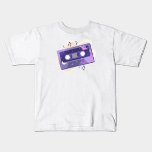 Dream cassette design drawing Kids T-Shirt